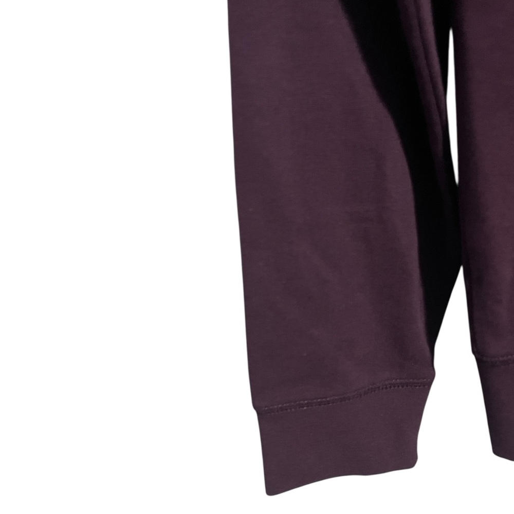 Express Men's Burgundy Crewneck - Picture 4 of 6